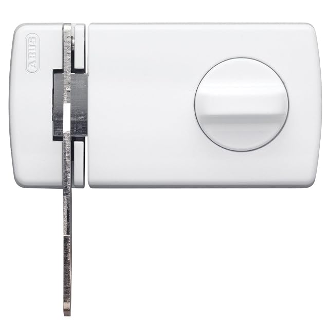 Verrou de porte d’entrée supplémentaire ABUS 2130 en blanc