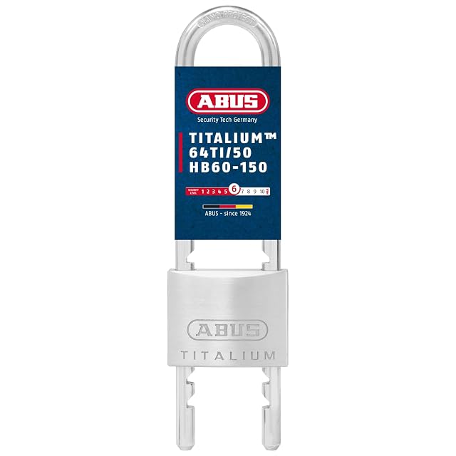 Cadenas ABUS Titalium à anse longue extensible