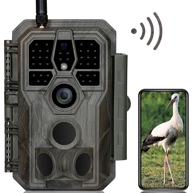 Caméra de chasse GardePro E8 avec antenne externe