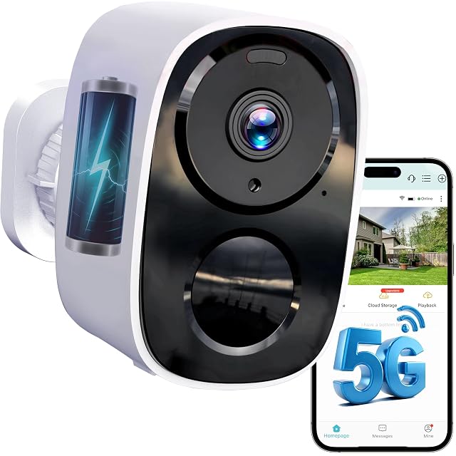 Caméra de sécurité sur batterie HITELLARCAM CB54W