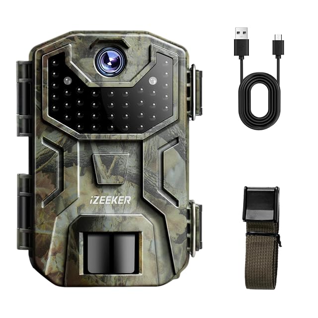 Caméra de chasse iZEEKER sans lueur infrarouge
