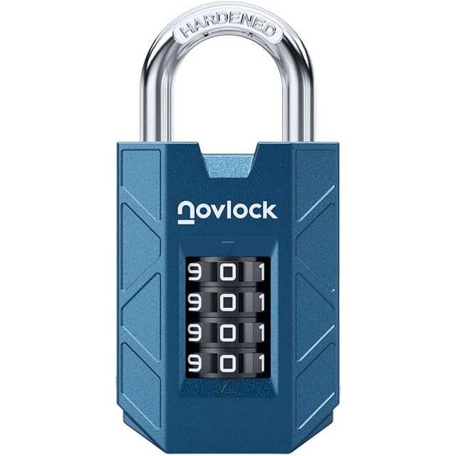 Cadenas à combinaison à quatre chiffres NovLock