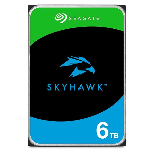 Disque dur de vidéosurveillance Seagate SkyHawk de 6 To
