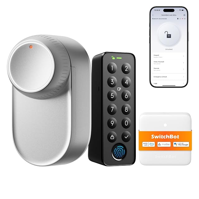 SwitchBot Lock Ultra avec clavier tactile