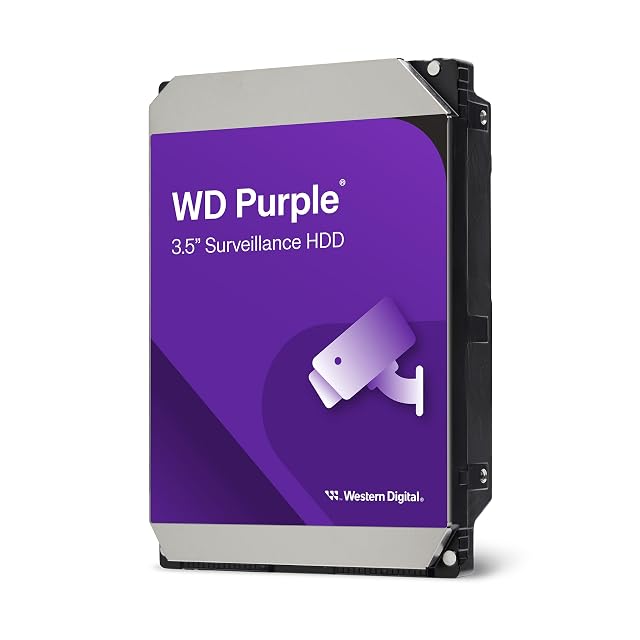 Disque dur de vidéosurveillance Western Digital WD Purple de 2 To